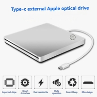 Type-C Ultra-thin Suction Type External Portable Optical Drive, DVD Burner, Desktop Notebook Universal
