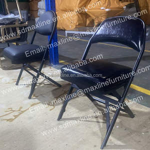 Vente en gros Chaises de <span class=keywords><strong>mariage</strong></span> pliables Chaises pliantes à ossature métallique <span class=keywords><strong>pour</strong></span> événements sportifs - Product Image 4