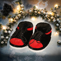 Chaussons d'intérieur rétro en coton doux et chauds pour l'hiver, antidérapants, doublure en peluche moelleuse, pour femmes et hommes