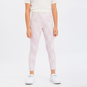 LOGO personalizzato Sport per bambini allenamento attivo abbigliamento Yoga <span class=keywords><strong>ginnastica</strong></span> ritmica <span class=keywords><strong>Leggings</strong></span> a coste per ragazze bambini - Product Image 2