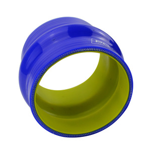 ปลอกซิลิโคน PQY Racing ขนาด 3 นิ้ว 76 มม. สีน้ำเงินเหลือง สำหรับอัพเกรดอินเตอร์คูลเลอร์ - Product Image 3