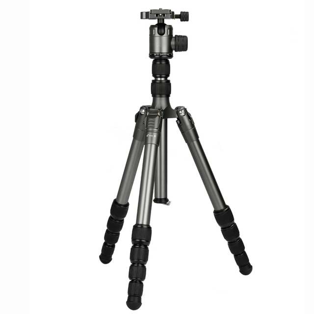 Manizek TE431 Professional Aluminum Lightweight Camera Tripod Speed Lock 5kg Load Capacity-Compact Design Folding for Outdoor