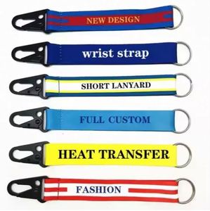 Custom LOGO Printed Fashion Full Color Design Neck Strap <b>Polyester</b> <b>Lanyards</b> - Product Image 3