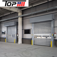 Porte de garage à enroulement insonorisée et isolée pour usage résidentiel et commercial