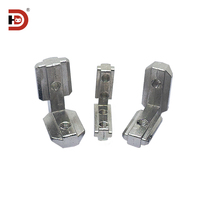 Accessoires pour profilés aluminium 20/30/40/45 – Code d'angle encastré pour profilé aluminium, connecteur interne en forme de L