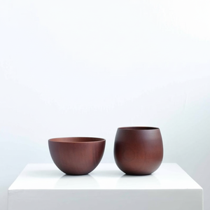 Bol en bois artisanal de qualité supérieure |   Bois massif naturel, finition lisse, sans danger pour les aliments, durable |   Fabriqué par NHE Overseas - Product Image 5