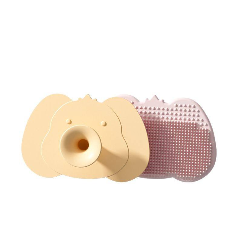 Soft Silicone Baby Shampoo Scalp Brush & Comb-Gentle Cradle Cap Remover ...