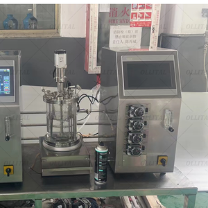 Hot Sale <strong>Fermentation</strong> <strong>Bioreactor</strong> Glass Reactor Biological Reaction Device with Peristaltic Pump - Product Image 2