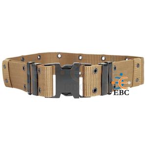 Ceinture tactique EBC, sangle en polyester/PVC/nylon, boucle à dégagement rapide en plastique réglable, robuste, couleurs personnalisées, OEM - Product Image 1