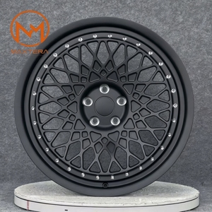 Jantes de voiture de tourisme Maxtera forgées sur mesure noires style 501 FMR pour Porsche 911 BMW M2 M3 M4 Audi <span class=keywords><strong>RS</strong></span> S7 GT-R Supra AMG en alliage - Product Image 1