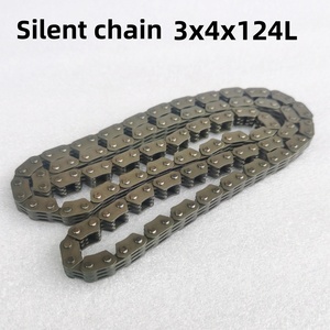 3X4 124L 3*4 링크 엔진 캠샤프트 타이밍 체인 (닌자<span class=keywords><strong>250</strong></span> GPX250R-II GPX250 GPX250R ZZR250 ZZR GPX EX250 <span class=keywords><strong>CRF</strong></span> <span class=keywords><strong>250</strong></span> 14401-KYJ-901 용) - Product Image 1
