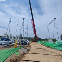 Pylône en treillis d'acier pré-assemblé à montage rapide pour ligne de transmission aérienne 10kV-500kV, pour projets de réseau électrique