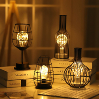 Lámpara decorativa de diseño moderno, retro, industrial, creativa, americana, vintage