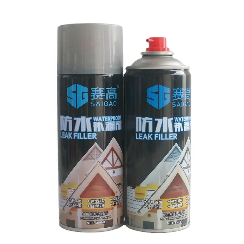 450Ml Hot Selling Multi Kleuren Waterdichte Spray Lek Filler