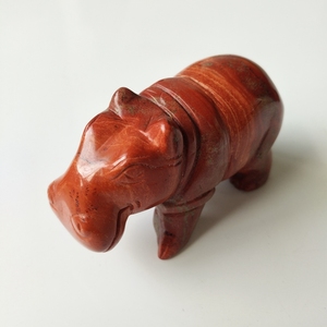 Fengshui-tallado de piedra roja de cristal curativo, tallado de animales de la india, decoración para <span class=keywords><strong>el</strong></span> hogar - Product Image 6