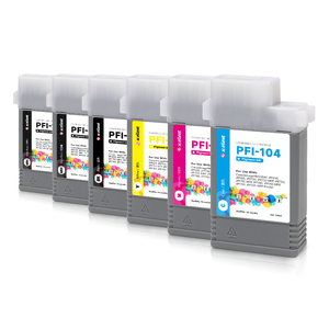 Cartuccia d'inchiostro compatibile PFI-104 da 130 ml per Canon ImagePROGRAF IPF650, IPF655, IPF750, IPF750 MFP, IPF755, IPF755 MFP, IPF760 - Product Image 1