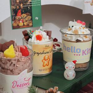 Regalo Duradero <span class=keywords><strong>para</strong></span> Mujeres y Hombres, Velas Aromáticas Únicas, Vela Perfumada con Aroma a <span class=keywords><strong>Pastel</strong></span> <span class=keywords><strong>de</strong></span> Mousse, Vela <span class=keywords><strong>de</strong></span> <span class=keywords><strong>Chocolate</strong></span> - Product Image 6