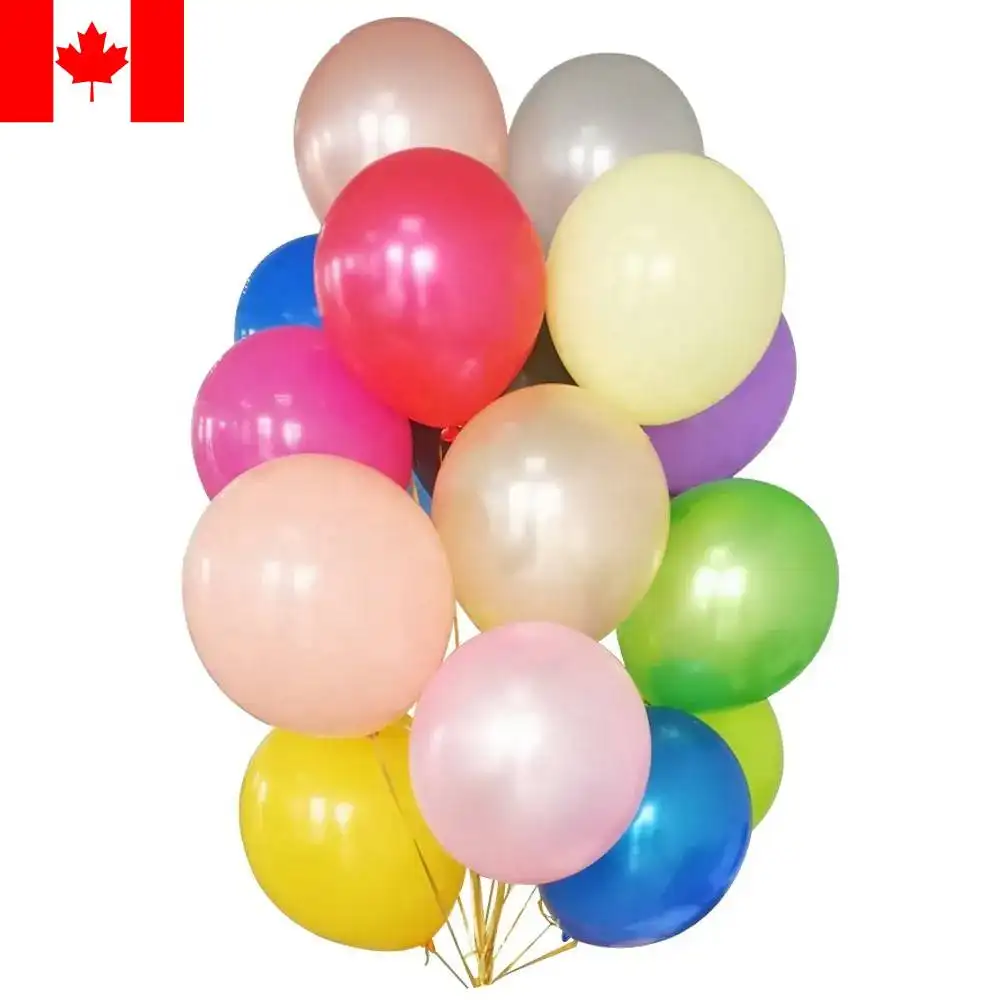 All'ingrosso decorazione per festa di buon compleanno Balon Globos Set in lattice metallico biodegradabile elio Ballon palloncini regalo