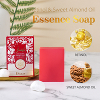 Savon Luxe Disaar au Rétinol et Huile d'Amande Douce Nettoyant Profond Nourrissant Anti-Rides Hydratant Moussant en Gros