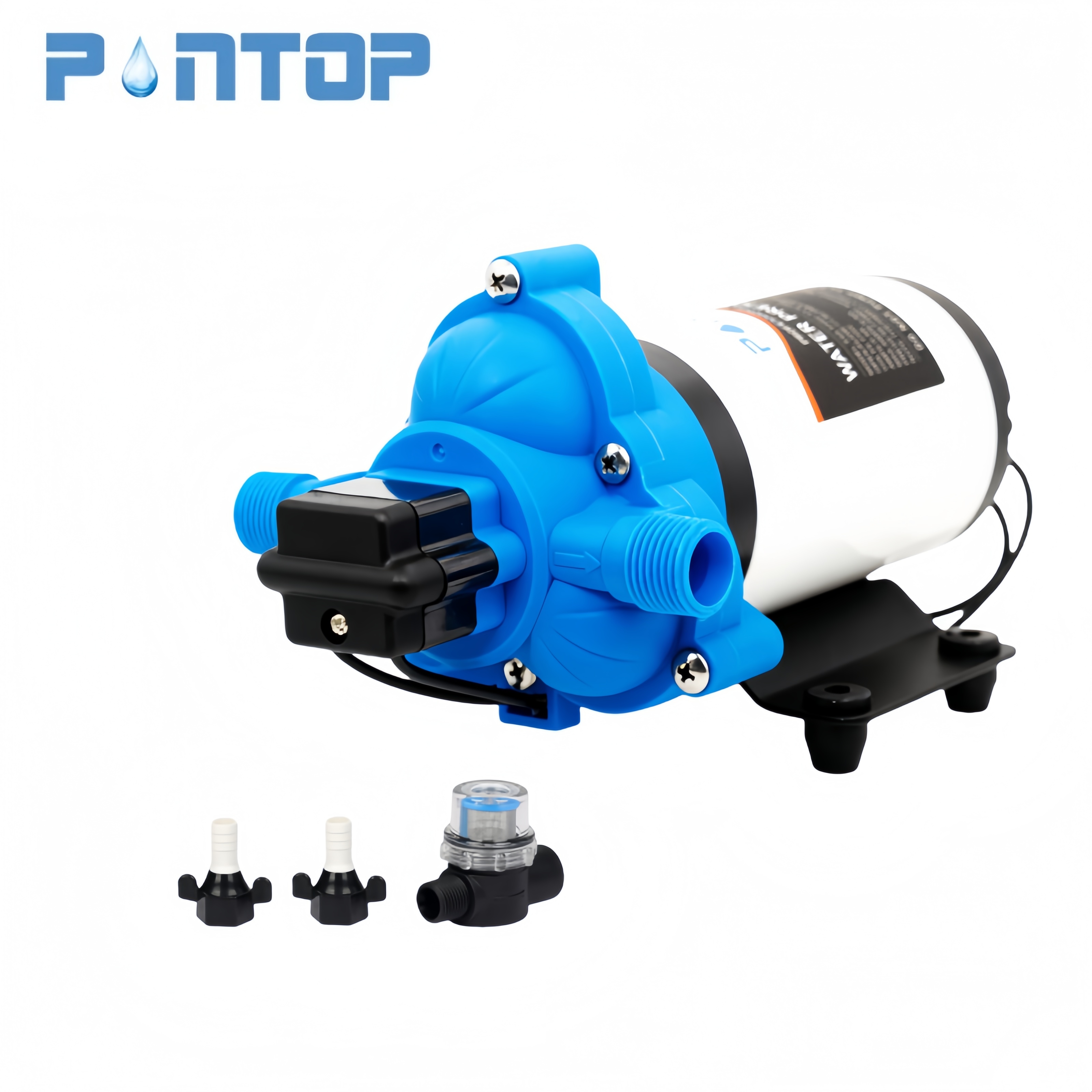 Электрический водяной мембранный насос 3.0GPM 45PSI 110 В переменного тока для караванов