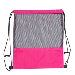 Sac à dos promotionnel en filet de polyester écologique pour ballon de football, basketball, volleyball, taille 5, 7, portable - Product Image 2