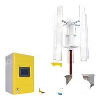 Centrale Éolienne à Axe Horizontal de 1 kW, 2 kW, 3 kW, 5 kW, 10 kW, 20 kW, Générateur Éolien, Turbine Éolienne pour Usage Domestique
