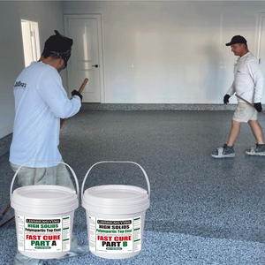 LSY 1:1 Quick Drying Polyaspartic Topcoat Metal&amp;sheet <strong>Flooring</strong> Resistant to Ultraviolet Rays Without <strong>Yellowing</strong> - Product Image 1