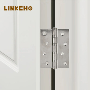 Bisagras de Acero Inoxidable LINKCHO de 4 Pulgadas para Puertas de <span class=keywords><strong>Madera</strong></span> de Baño y Dormitorio, <span class=keywords><strong>Bisagra</strong></span> Plegable Silenciosa de 4 mm de Grosor con Fácil Instalación - Product Image 2