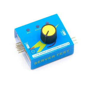 เครื่องทดสอบเซอร์โวทดสอบเกียร์ตัวตรวจสอบความสอดคล้อง ccpm 3CH 4.8-6V พร้อมไฟแสดงสถานะ - Product Image 1