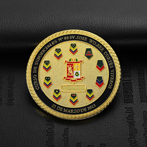 Giao Hàng Nhanh Tùy Chỉnh Kỷ Niệm Đồng Xu Nhà Sản Xuất Cổ Mạ Vàng Lưu Niệm 3D Die Cast Thiết Kế Hollow Thách Thức Đồng Xu - Product Image 4