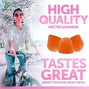 Caramelo Suave de colágeno Natural personalizado de fábrica para hombres y mujeres, con biotina, Zinc, vitamina C y E, para el crecimiento del cabello antienvejecimiento y - Product Image 6