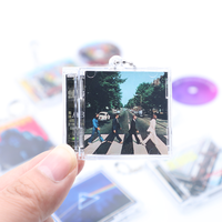 Porte-clés personnalisé en acrylique pour mini album NFC CD, lecteur de musique intelligent Kpop, cadeau