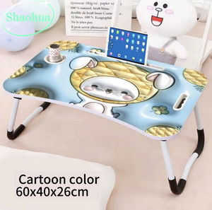 ラップトップテーブルラップデスク折りたたみ式プラスチック - Product Image 3