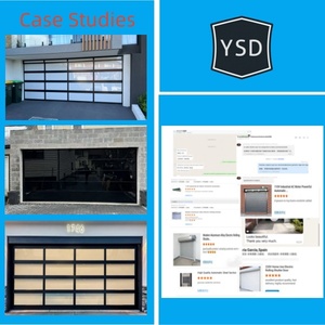 <span class=keywords><strong>Porte</strong></span> industrielle sur mesure avec cadre en aluminium et verre dépoli, <span class=keywords><strong>porte</strong></span> <span class=keywords><strong>de</strong></span> <span class=keywords><strong>garage</strong></span> automatique moderne imperméable pour villas et entrepôts - Product Image 6