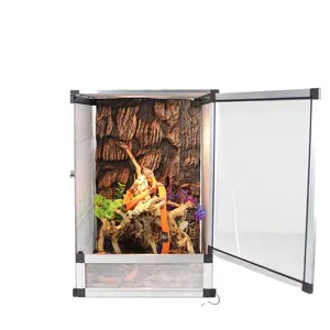 Hot Selling New Design Custom Huisdier Display Aluminium Terrarium Reptiel