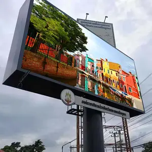 P5高清全彩户外视频巨幅大广告LED视频墙
