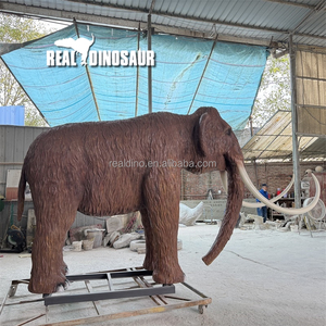 Modèle <span class=keywords><strong>de</strong></span> mammouth grandeur nature, animal <span class=keywords><strong>de</strong></span> l'âge <span class=keywords><strong>de</strong></span> glace, animal animatronique personnalisé, statue en acier métallique <span class=keywords><strong>pour</strong></span> intérieur et extérieur - Product Image 6