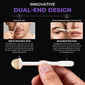 Kit de Depilación de Cejas y Vello Nasal Lifestance, Mini Olla de Cera para Depilación de Precisión en Áreas Pequeñas, OEM ODM - Product Image 3