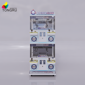 नए 4 खिलाड़ी टॉय क्लाव क्रेन हड़प मशीन बहु व्यक्ति डबल परत छोटे खिलौना क्रेन क्लाव मशीन सिक्का डॉल पार्क के लिए खेल संचालित करता है - Product Image 2