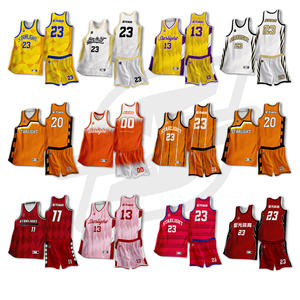 Maillot de basket-ball de performance professionnelle avec technologie de refroidissement, logo brodé personnalisé pour les matchs de ligue compétitive - Product Image 2