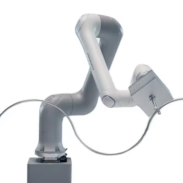 Automated 6-Axis Articulated Collaborative Robot PLC Motor Precision Gripping Placing Industrial Equipment Fanuc Aluminum