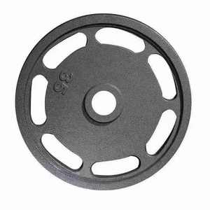 Discos de Pesas de Hierro Fundido de Alta Calidad y Durabilidad de 2 Pulgadas y 45 LB para <span class=keywords><strong>Entrenamiento</strong></span> Cross <span class=keywords><strong>Fit</strong></span> y Equipo de Gimnasio en Casa, Pesas Libres - Product Image 6