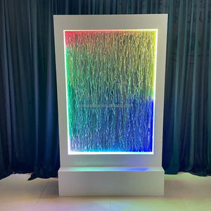 Panneau d'Accueil Cascade ANNIELU en Métal Blanc avec Affichage LED RGB – Support Réutilisable pour Mariages, Événements et Cabines Photo - Product Image 5