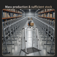 Máquina Smith Comercial con Rack de Potencia Inclinado para Entrenamiento de Fuerza, Levantamiento de Pesas, Equipo de Gimnasio en Casa, CE YR-H013