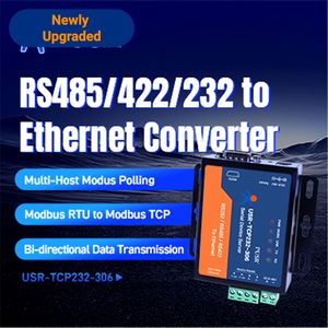 Konverter Serial ke Ethernet RS232 RS485 RS422 Port Serial ke RJ45 Berkinerja Tinggi Harga Terjangkau Modbus <span class=keywords><strong>IOT</strong></span> Gateway USR-TCP232-306 - Product Image 5