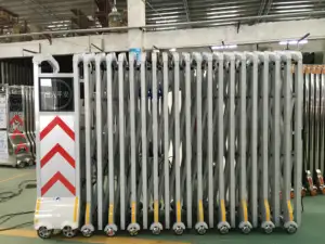 Automatic Opening Pattern Industrial Retractable Gate