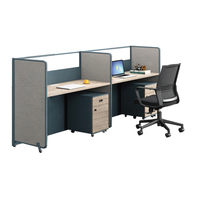 Perlengkapan Kantor Workstation Harga Pabrik, Modern untuk Call Center, PC, Kantor, Bilik Kerja Portabel, Meja Workstation, Partisi Kantor