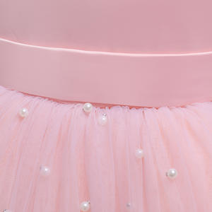 Ropa <span class=keywords><strong>para</strong></span> bebés y niños con decoración <span class=keywords><strong>de</strong></span> perlas, cuello redondo <span class=keywords><strong>para</strong></span> bodas, actuaciones <span class=keywords><strong>de</strong></span> piano, niñas, <span class=keywords><strong>vestidos</strong></span> <span class=keywords><strong>de</strong></span> satén <span class=keywords><strong>de</strong></span> princesa - Product Image 6