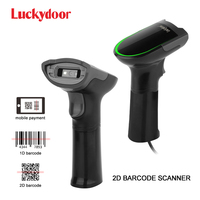 L500 handheld 1d 2d pemindai kode Qr Bar Code Bar wired usb barcode Reader untuk mesin POS