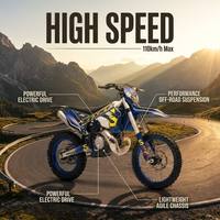 Motocicleta Eléctrica Talaria X3 Design de 35KW y 2 Tiempos, Todoterreno, 220km de Autonomía, 110km/h, Freno de Disco Doble, para Adultos